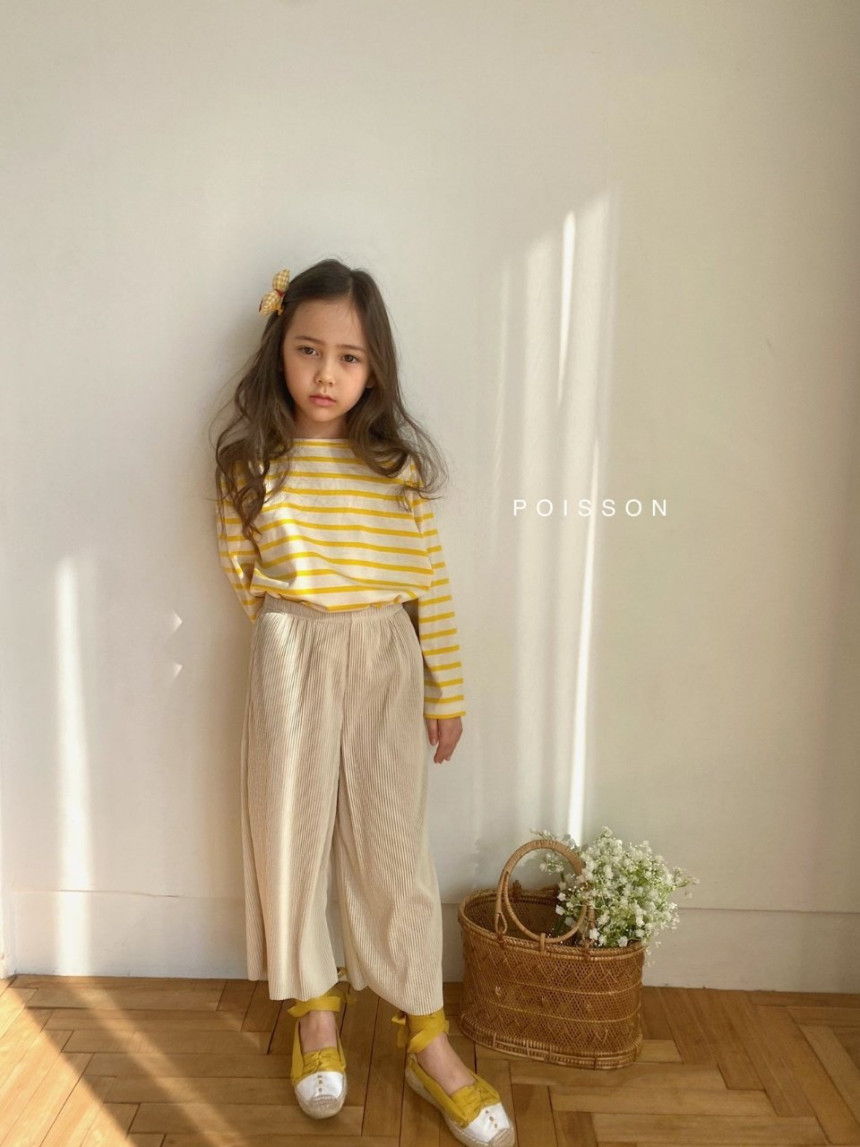 POISSON - Korean Children Fashion - #Kfashion4kids - Pleats Wide Pants - 4