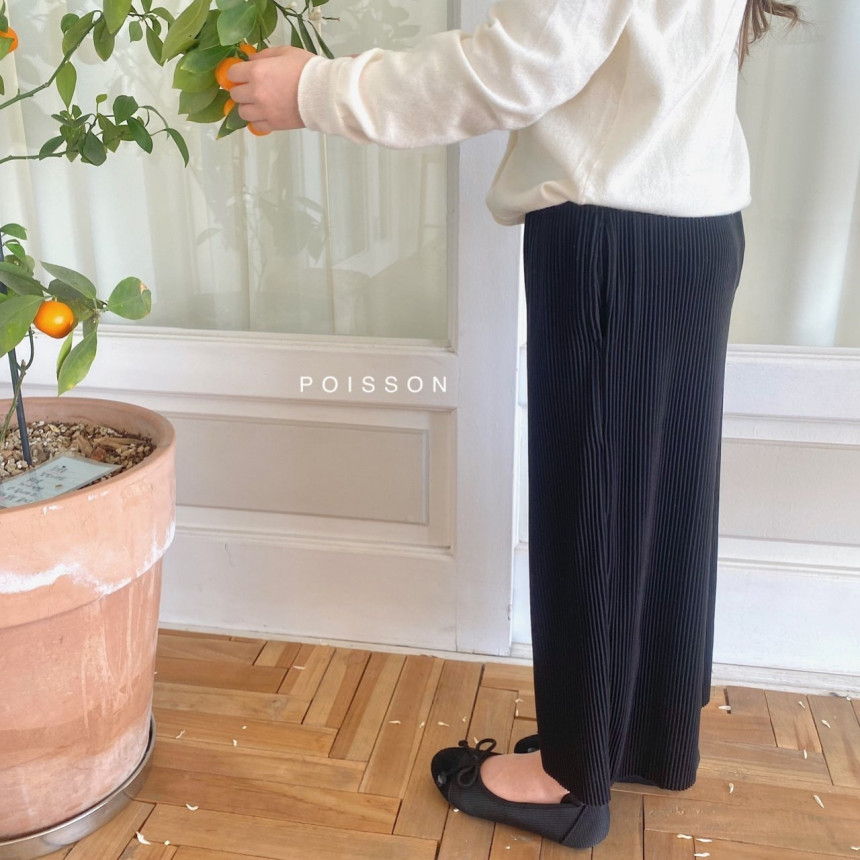 POISSON - Korean Children Fashion - #Kfashion4kids - Pleats Wide Pants - 8
