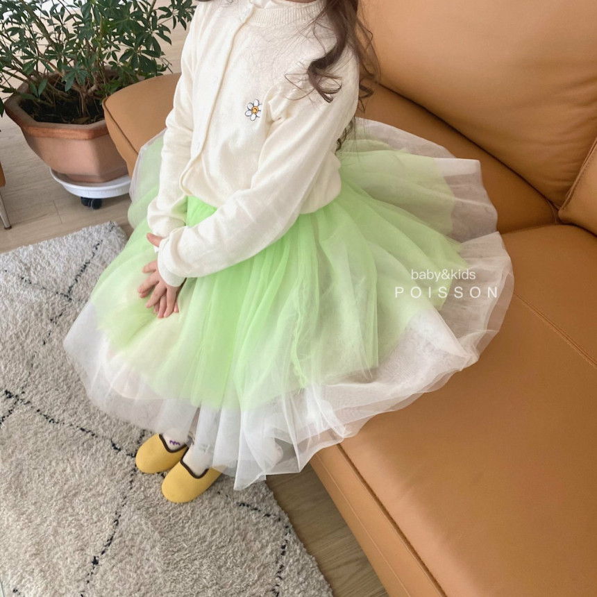 POISSON - Korean Children Fashion - #Kfashion4kids - Flower Cardigan - 2