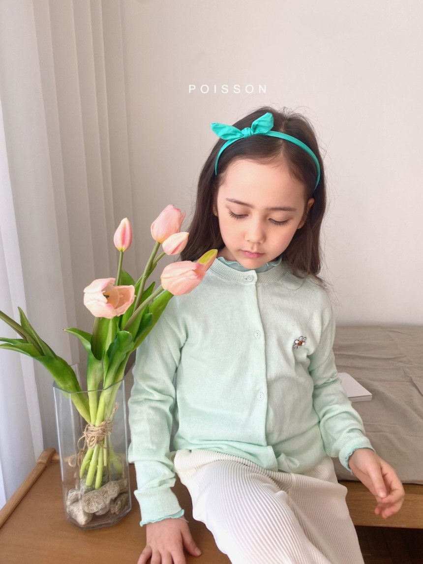 POISSON - Korean Children Fashion - #Kfashion4kids - Flower Cardigan - 7