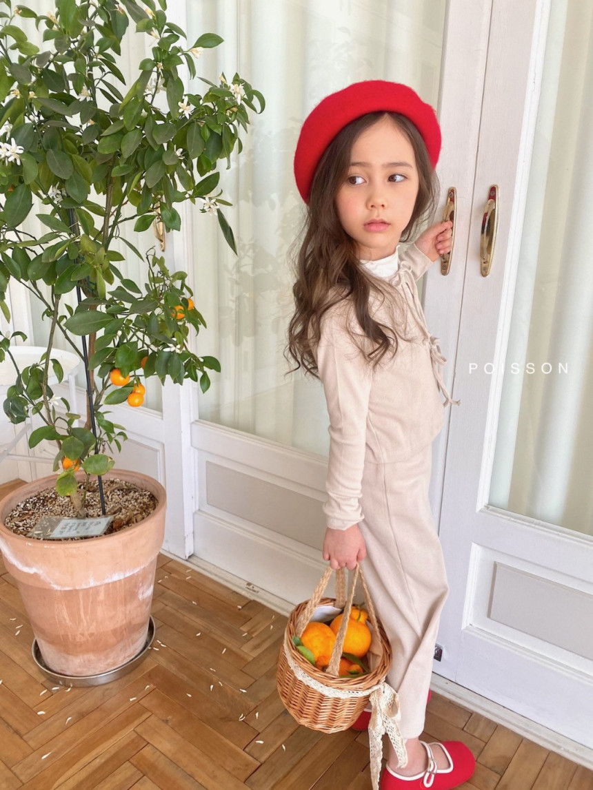POISSON - Korean Children Fashion - #Kfashion4kids - Bethy Top Bottom Set