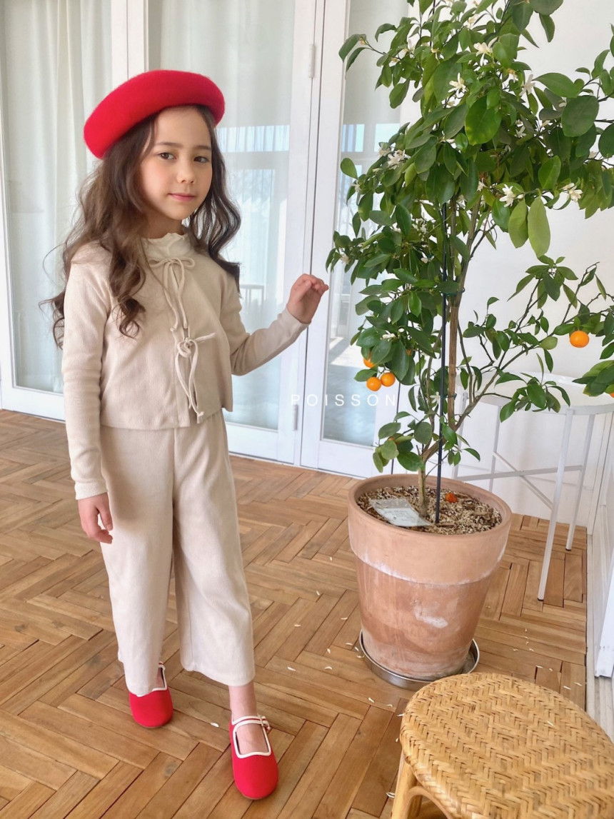 POISSON - Korean Children Fashion - #Kfashion4kids - Bethy Top Bottom Set - 4
