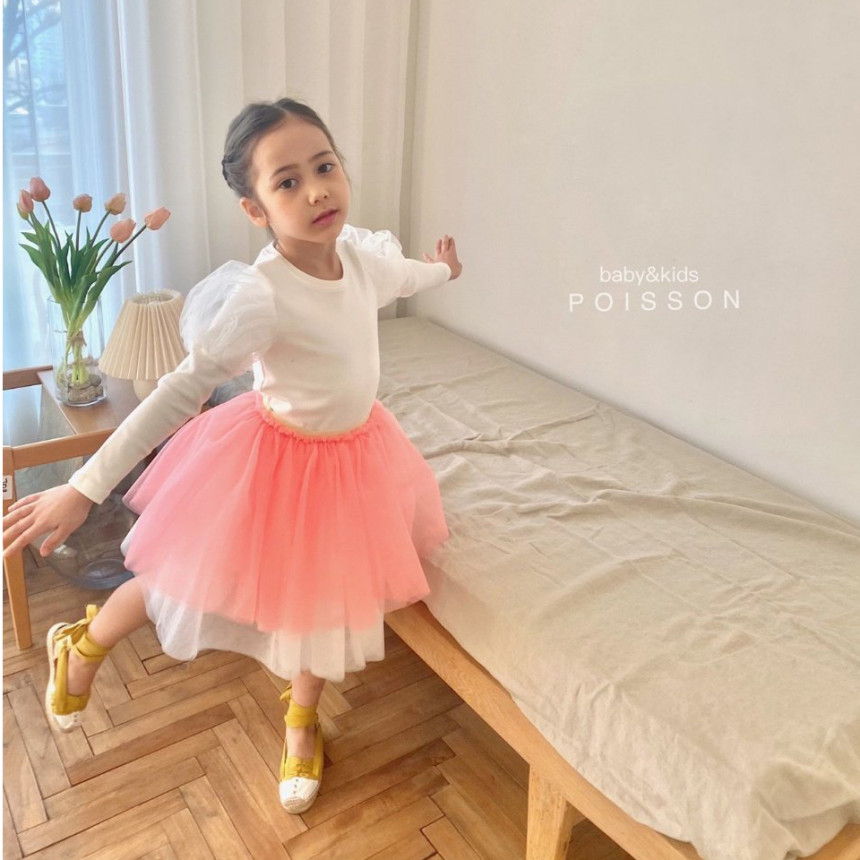 POISSON - Korean Children Fashion - #Kfashion4kids - Double Tutu Skirt - 3