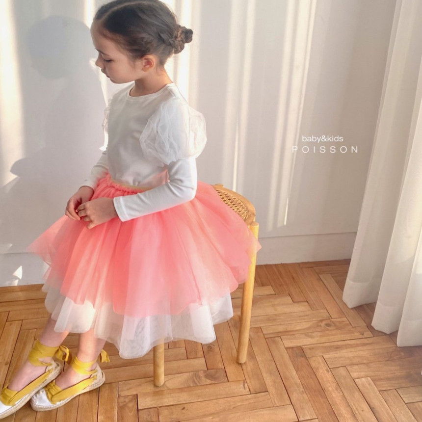 POISSON - Korean Children Fashion - #Kfashion4kids - Double Tutu Skirt - 4