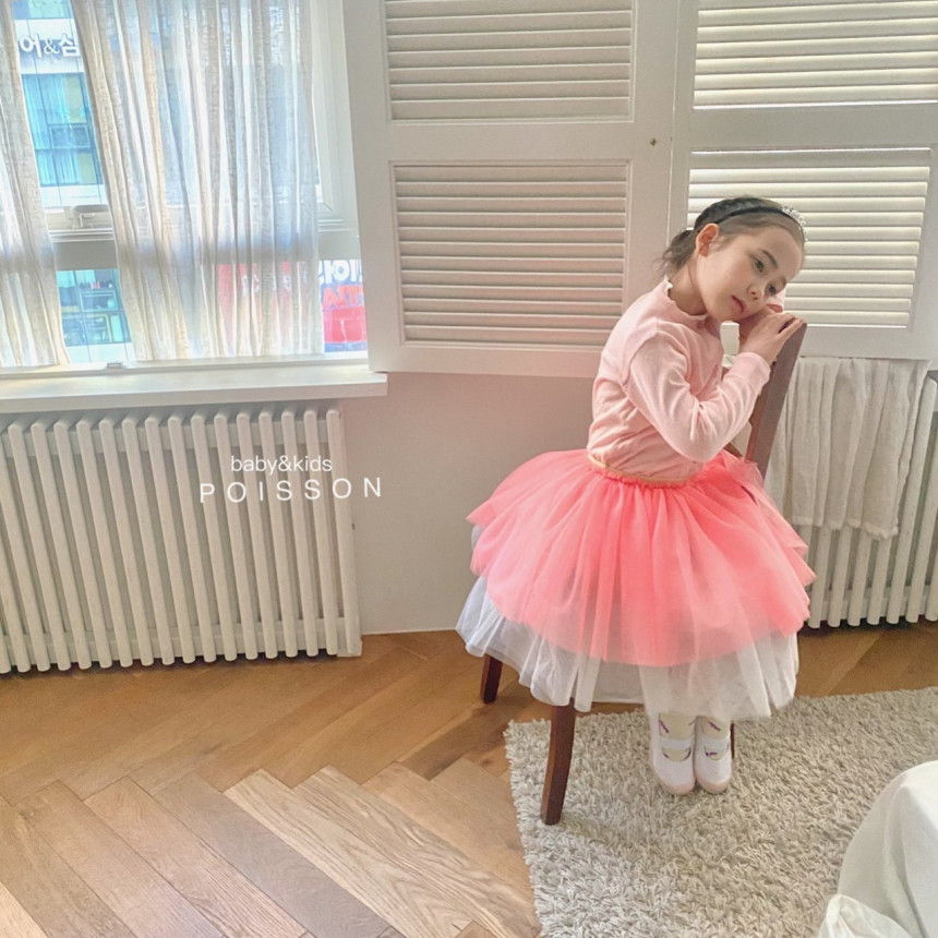 POISSON - Korean Children Fashion - #Kfashion4kids - Double Tutu Skirt - 5