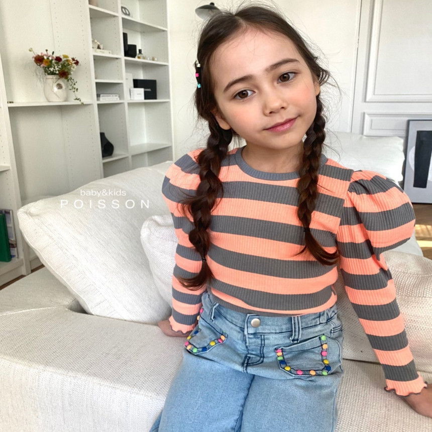 POISSON - Korean Children Fashion - #Kfashion4kids - Sunny Puff Tee - 11