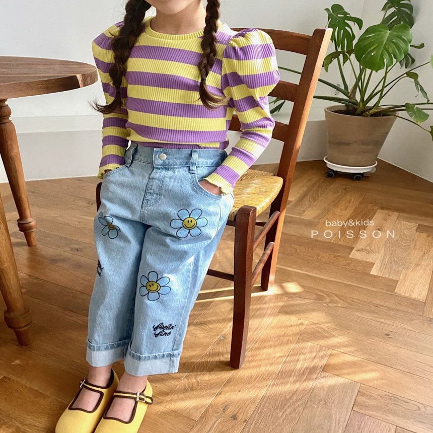 POISSON - Korean Children Fashion - #Kfashion4kids - Sunny Puff Tee - 12