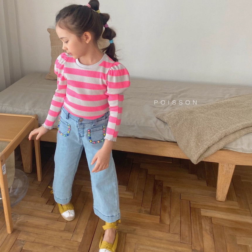 POISSON - Korean Children Fashion - #Kfashion4kids - Sunny Puff Tee - 2