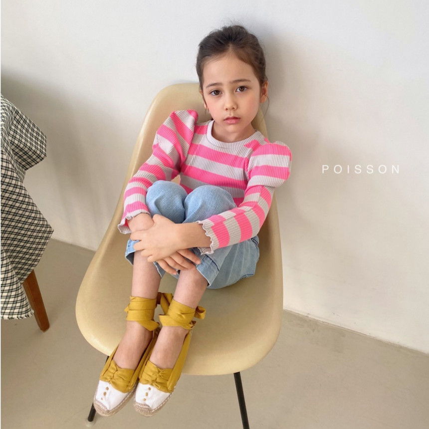 POISSON - Korean Children Fashion - #Kfashion4kids - Sunny Puff Tee - 3