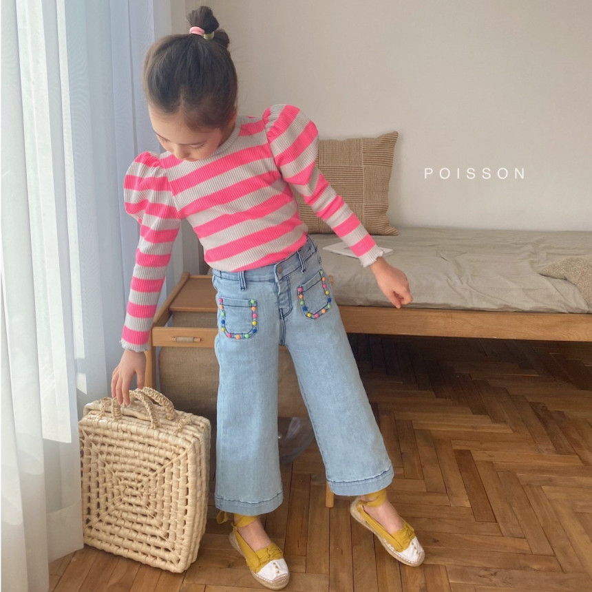 POISSON - Korean Children Fashion - #Kfashion4kids - Sunny Puff Tee - 4