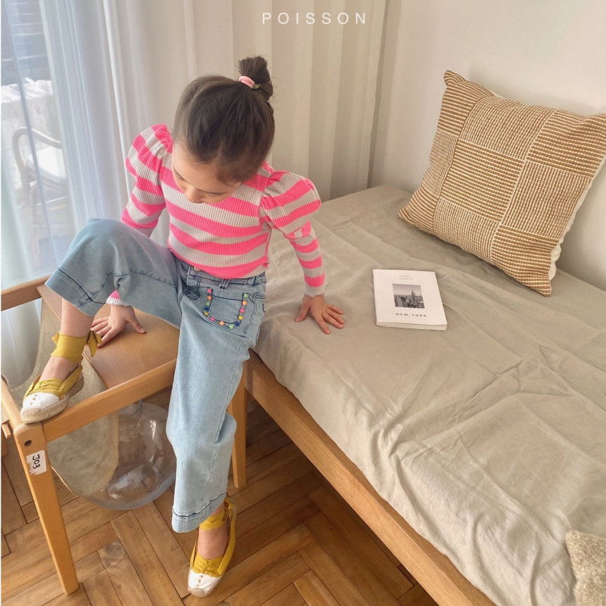 POISSON - Korean Children Fashion - #Kfashion4kids - Sunny Puff Tee - 5