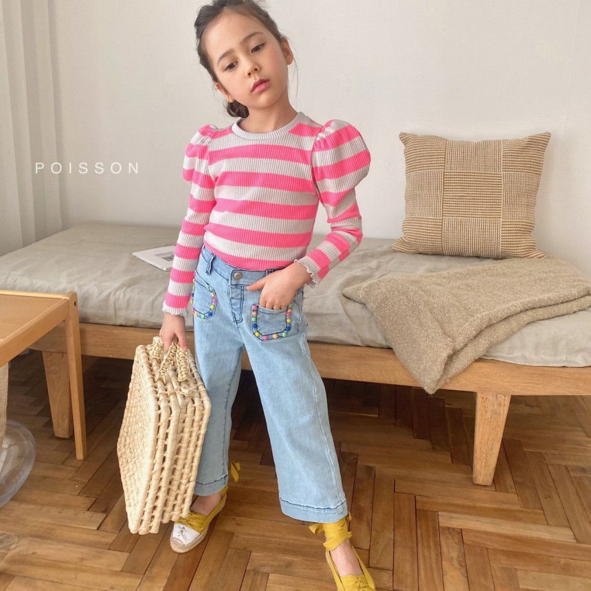 POISSON - Korean Children Fashion - #Kfashion4kids - Sunny Puff Tee - 7
