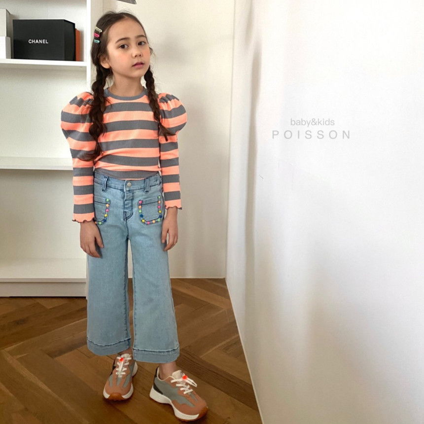 POISSON - Korean Children Fashion - #Kfashion4kids - Sunny Puff Tee - 9