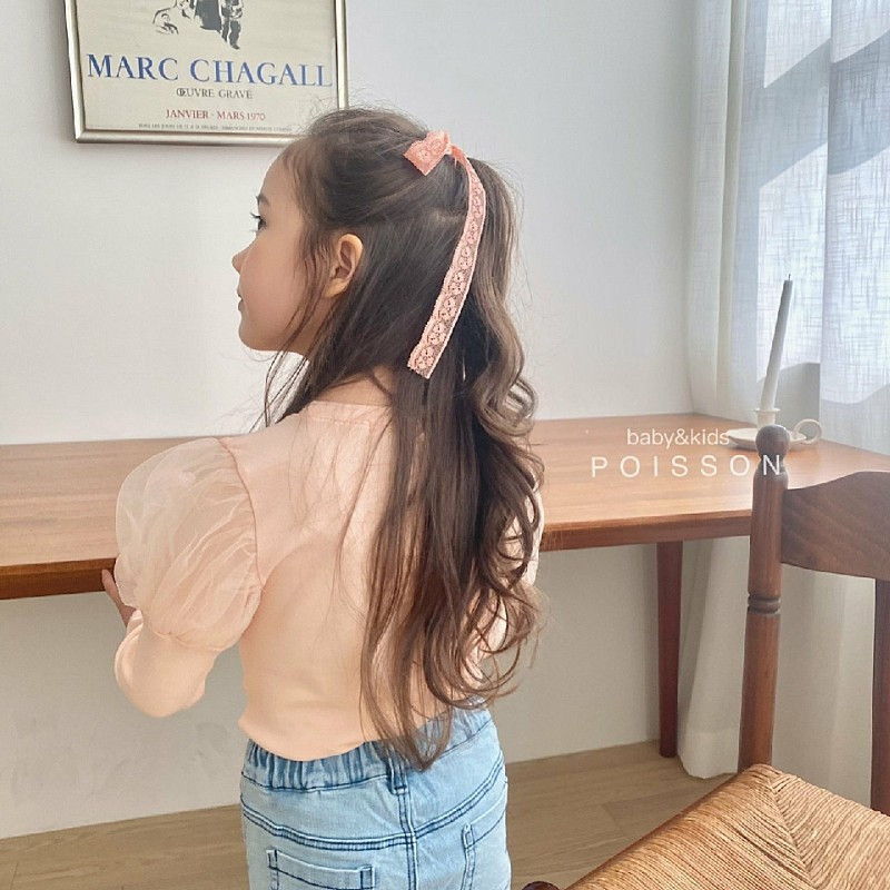 POISSON - Korean Children Fashion - #Kfashion4kids - Drian Puff Tee - 4