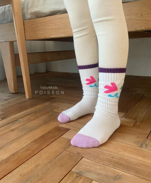 POISSON - Korean Children Fashion - #Kfashion4kids - Smile Socks [set of 3] - 6