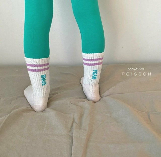 POISSON - Korean Children Fashion - #Kfashion4kids - Smile Socks [set of 3] - 8