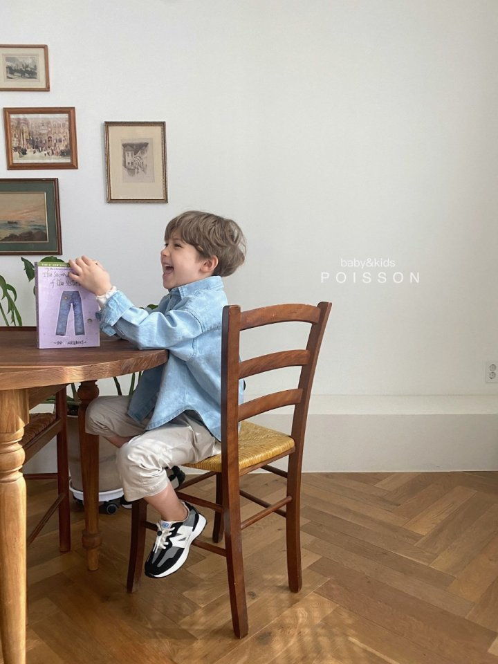 POISSON - Korean Children Fashion - #Kfashion4kids - Tency Denim Jacket - 7