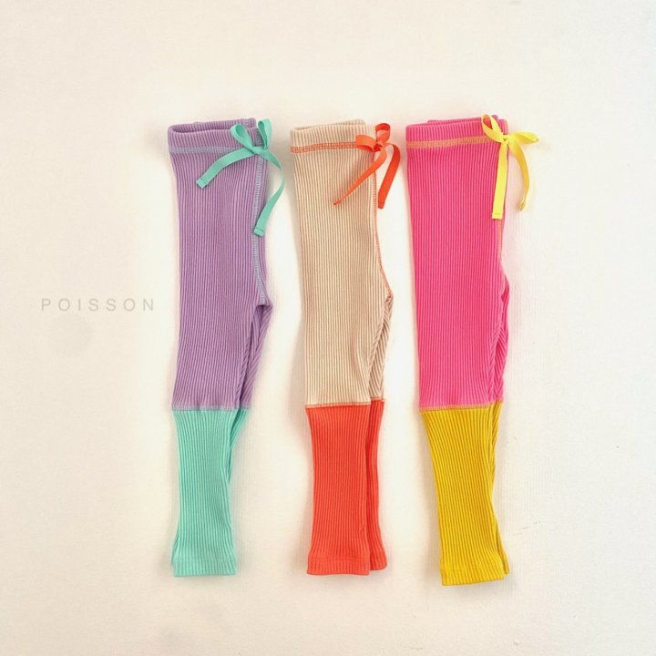 POISSON - Korean Children Fashion - #Kfashion4kids - Block Leggings - 10