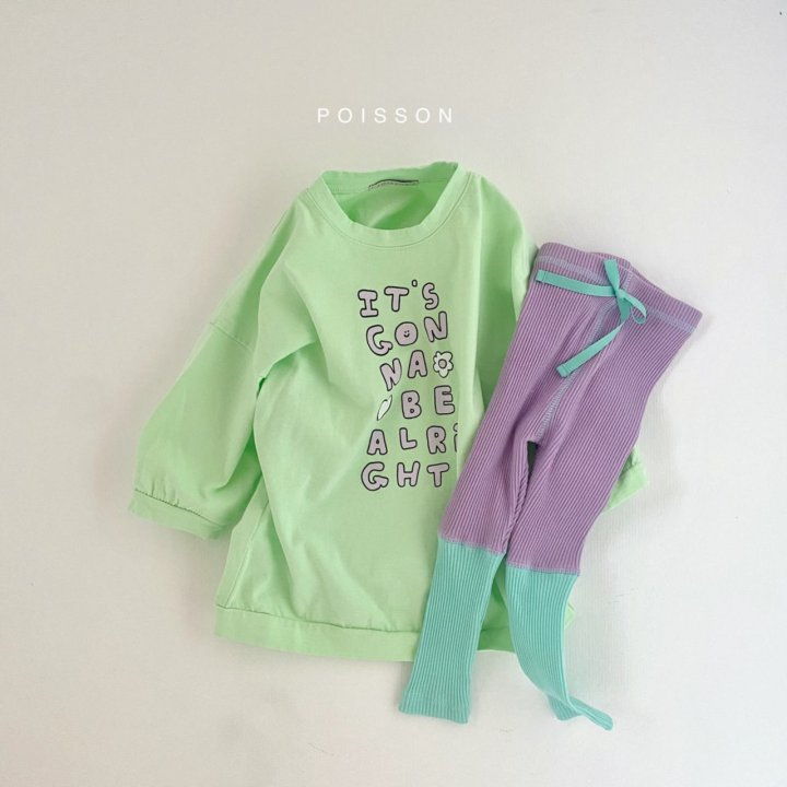 POISSON - Korean Children Fashion - #Kfashion4kids - Block Leggings - 3