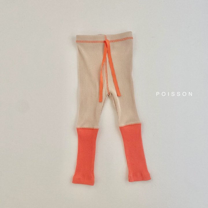 POISSON - Korean Children Fashion - #Kfashion4kids - Block Leggings - 4