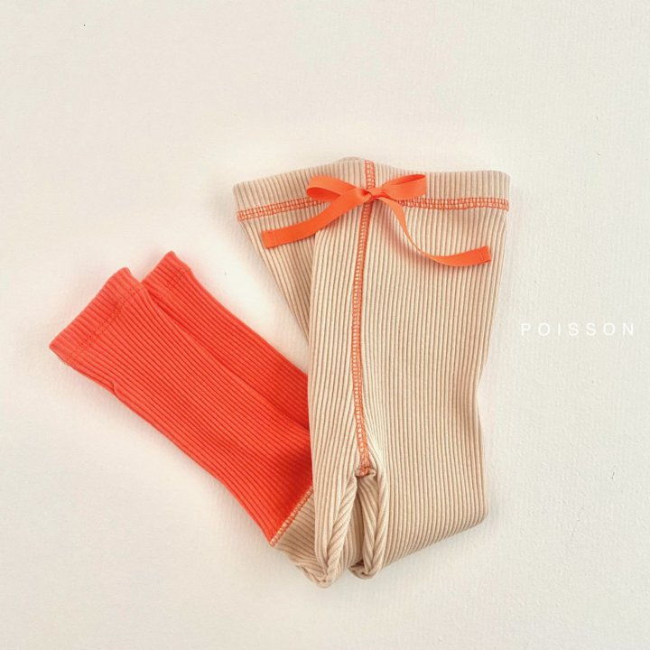 POISSON - Korean Children Fashion - #Kfashion4kids - Block Leggings - 5