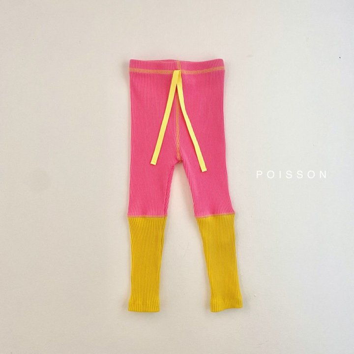 POISSON - Korean Children Fashion - #Kfashion4kids - Block Leggings - 7