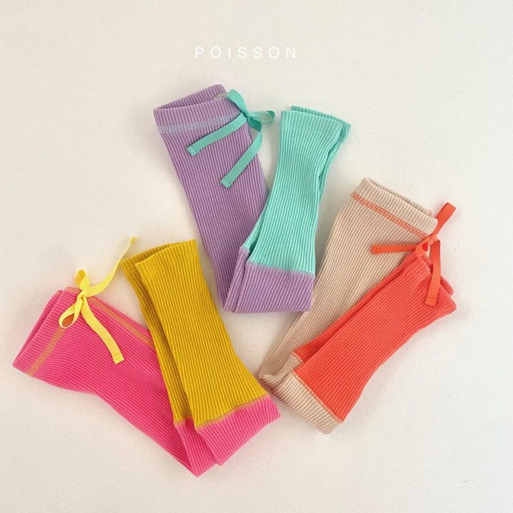 POISSON - Korean Children Fashion - #Kfashion4kids - Block Leggings - 9