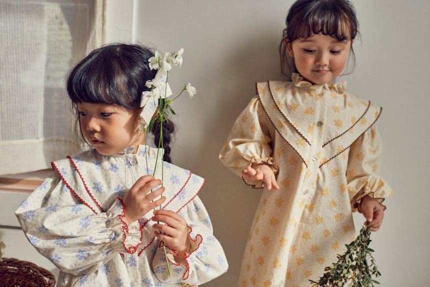 POURENFANT - Korean Children Fashion - #Kfashion4kids - Diana One-piece - 4