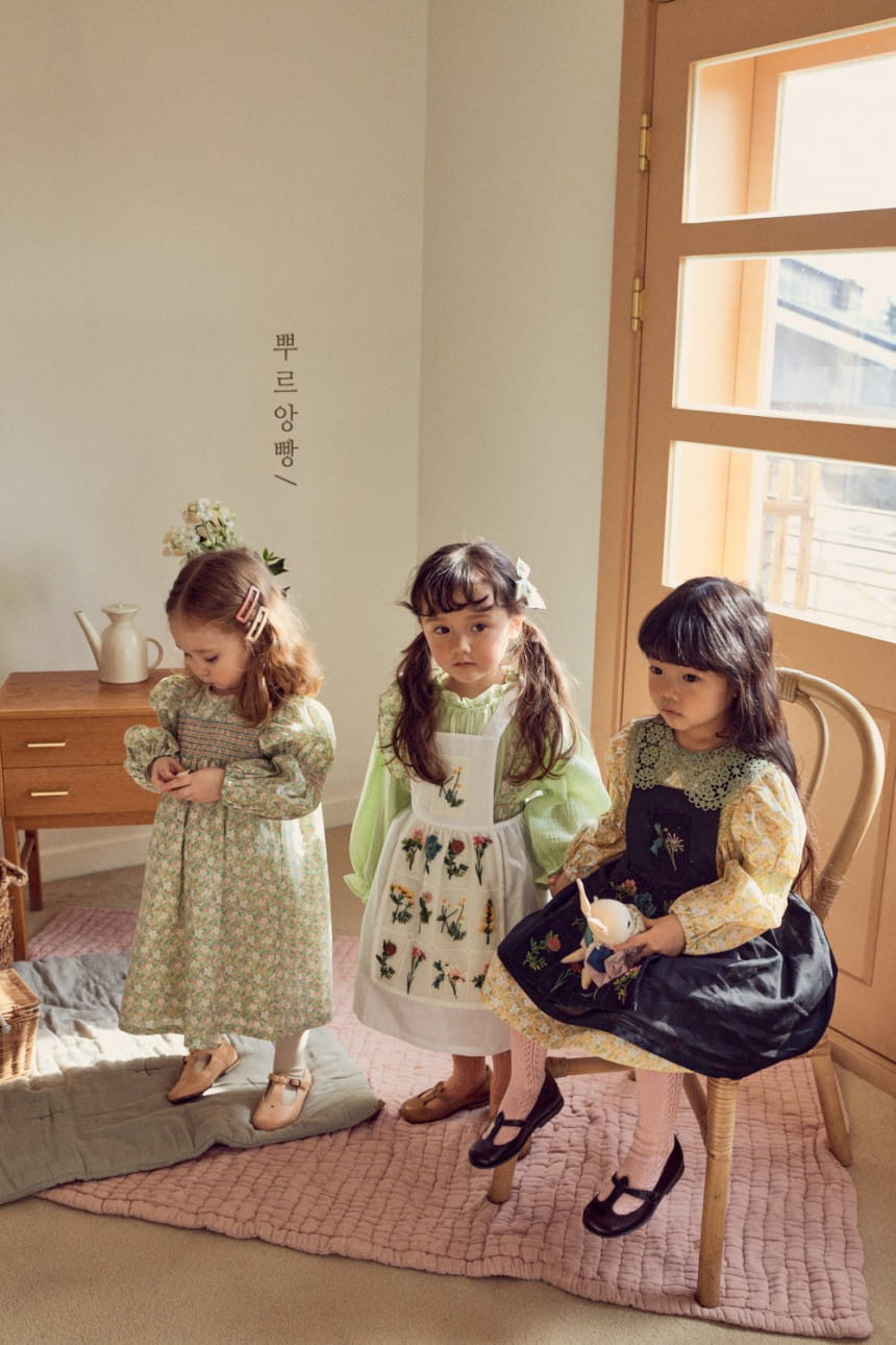 POURENFANT - Korean Children Fashion - #Kfashion4kids - Shirley Smocked One-piece - 7