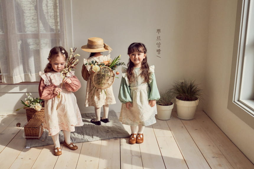 POURENFANT - Korean Children Fashion - #Kfashion4kids - Ann One-piece - 3