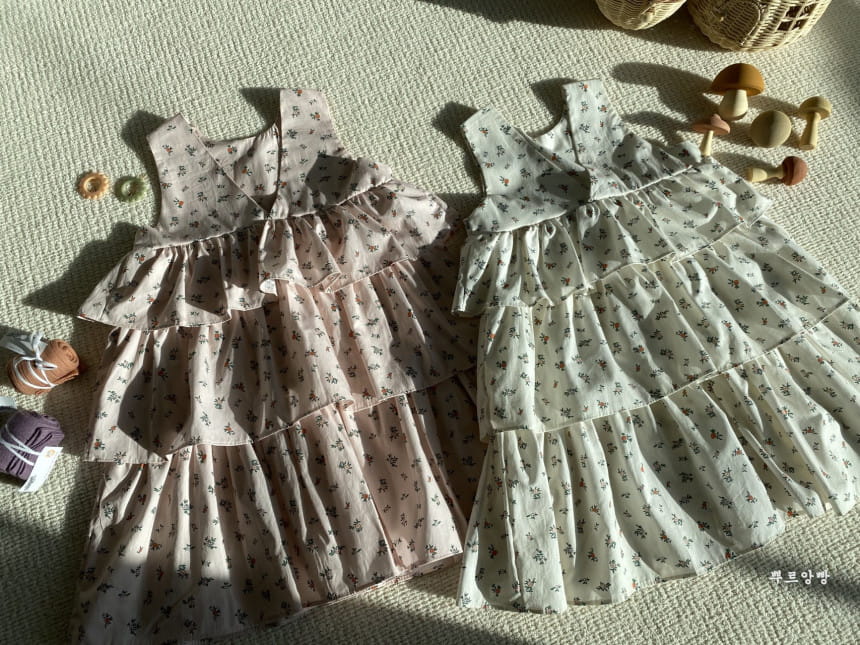POURENFANT - Korean Children Fashion - #Kfashion4kids - Anais Cancan One-piece