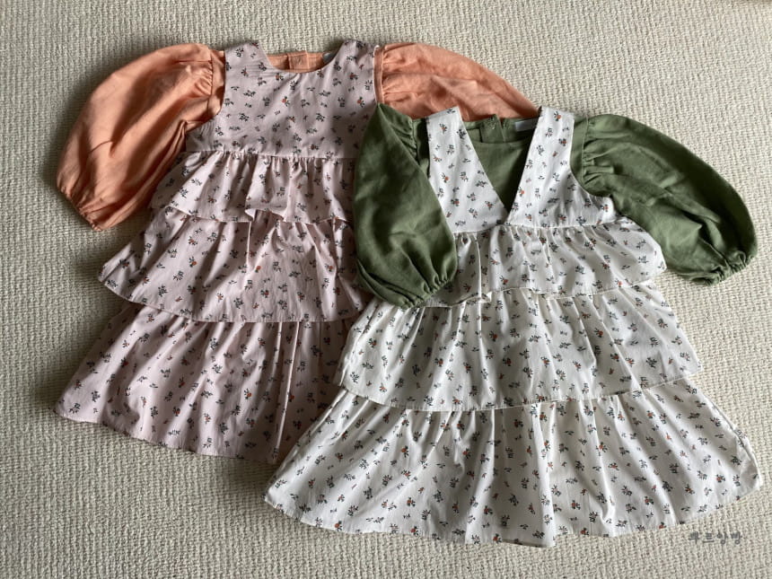 POURENFANT - Korean Children Fashion - #Kfashion4kids - Anais Cancan One-piece - 12