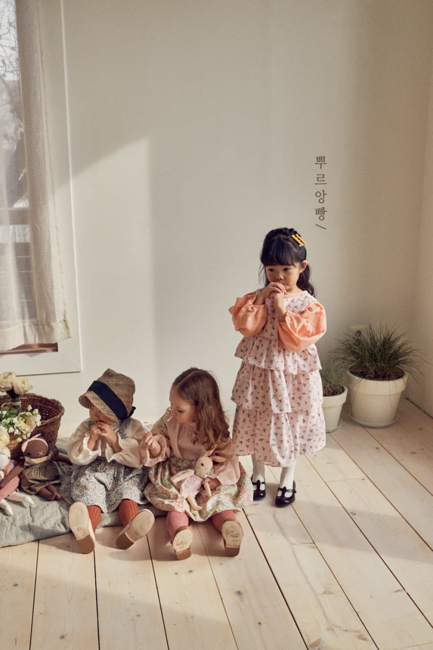 POURENFANT - Korean Children Fashion - #Kfashion4kids - Anais Cancan One-piece - 4