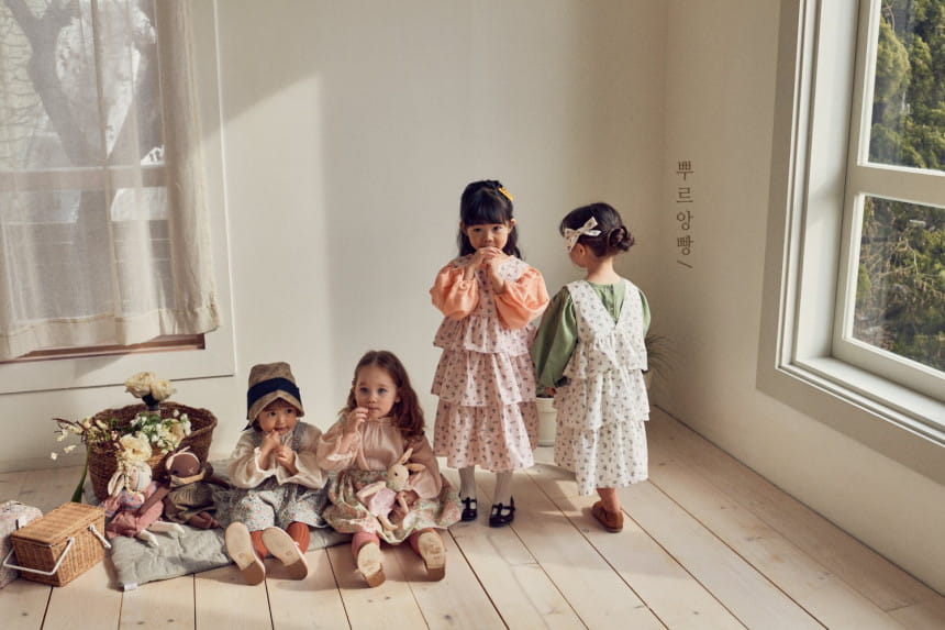 POURENFANT - Korean Children Fashion - #Kfashion4kids - Anais Cancan One-piece - 5