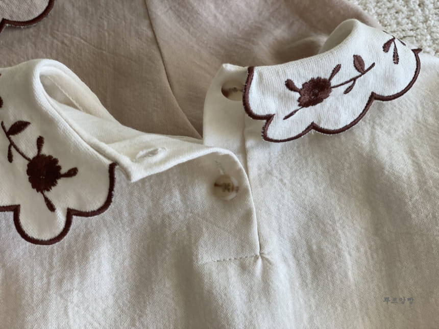 POURENFANT - Korean Children Fashion - #Kfashion4kids - Agnes Embroidery Blouse - 11