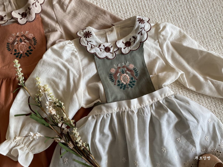 POURENFANT - Korean Children Fashion - #Kfashion4kids - Agnes Embroidery Blouse - 12