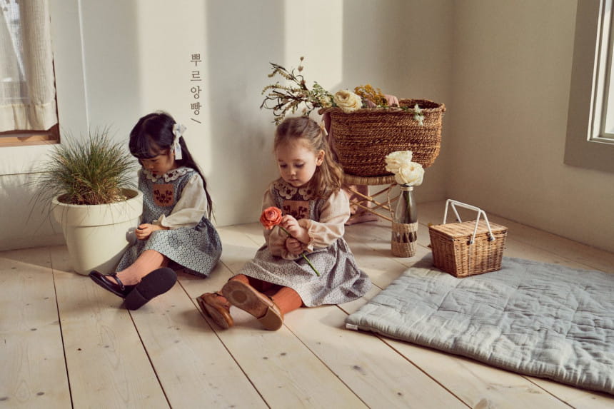 POURENFANT - Korean Children Fashion - #Kfashion4kids - Agnes Embroidery Blouse - 3