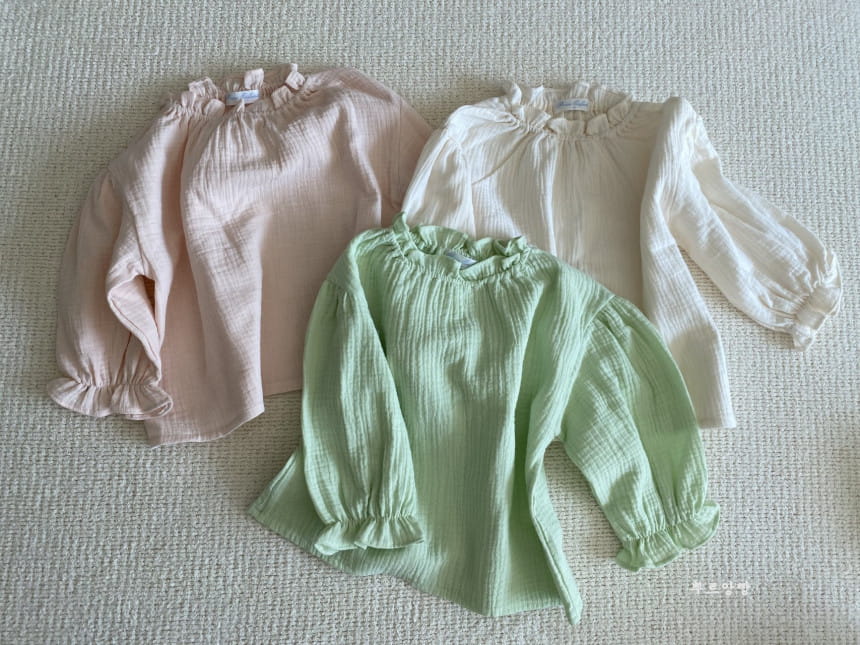 POURENFANT - Korean Children Fashion - #Kfashion4kids - Elena Yoru Blouse