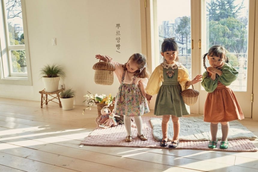 POURENFANT - Korean Children Fashion - #Kfashion4kids - Shallot Bubble Blouse - 2