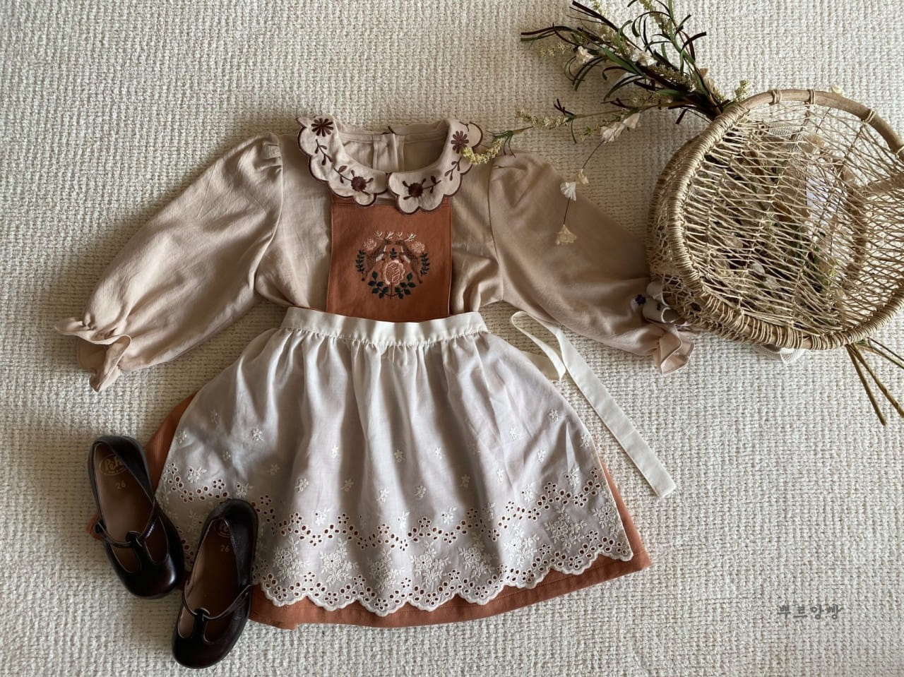 POURENFANT - Korean Children Fashion - #Kfashion4kids - Adel Apron - 6