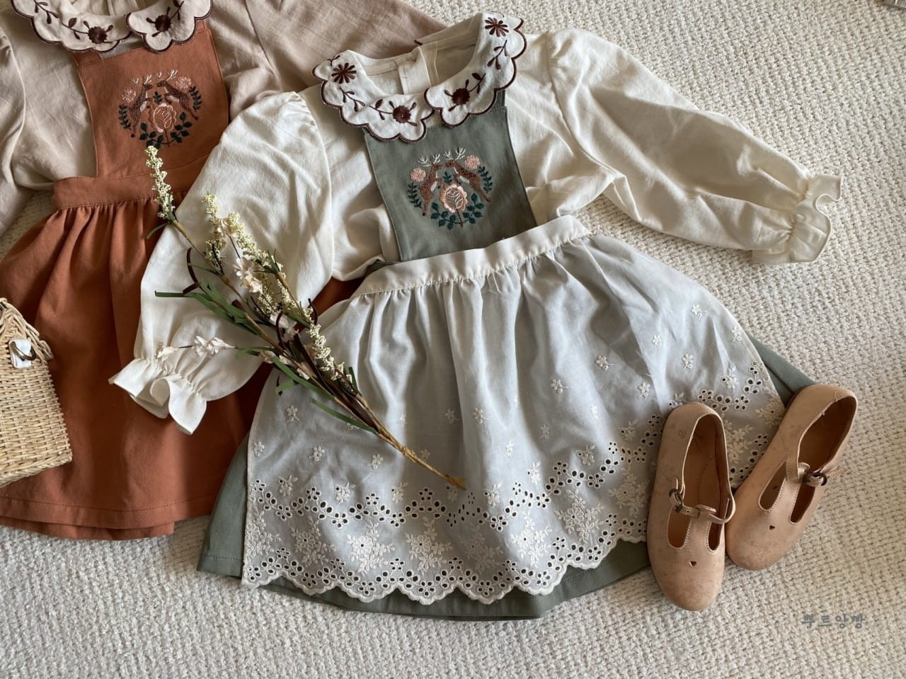 POURENFANT - Korean Children Fashion - #Kfashion4kids - Adel Apron - 8