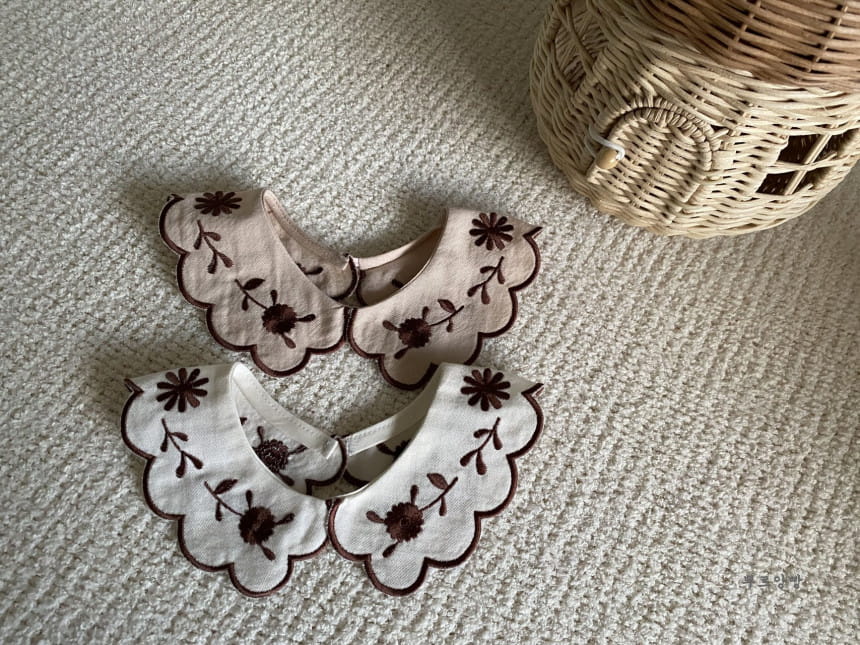 POURENFANT - Korean Children Fashion - #Kfashion4kids - Amelie Embroidery Collar - 5