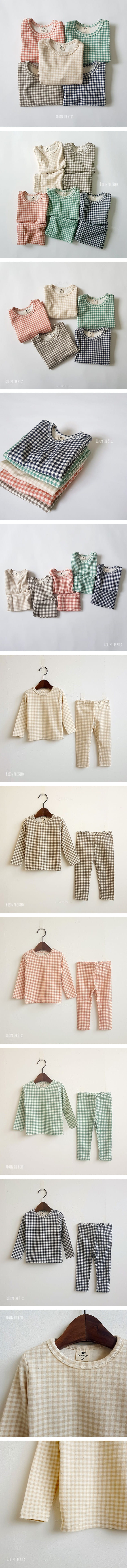 SAEROBIN - Korean Children Fashion - #Kfashion4kids - Check Easywear