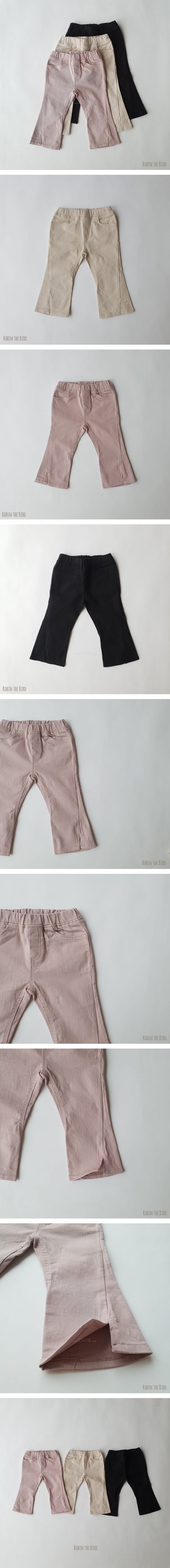 SAEROBIN - Korean Children Fashion - #Kfashion4kids - Bootscut Span Pants