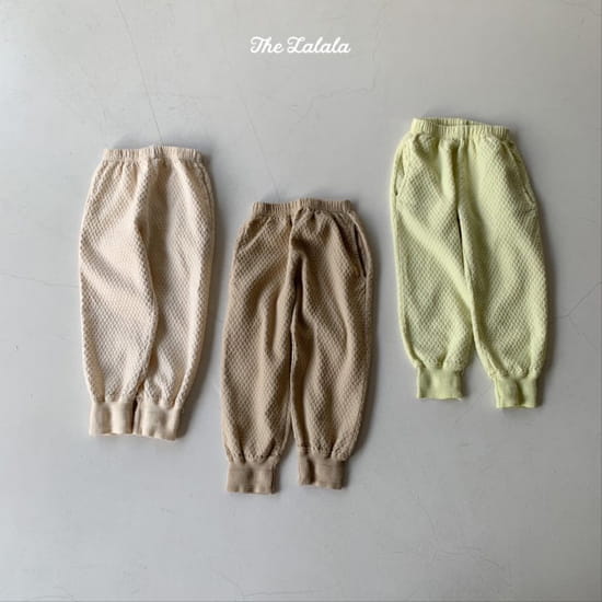 THE LALALA - Korean Children Fashion - #Kfashion4kids - Jacquard Banding Pants