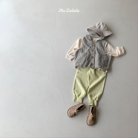 THE LALALA - Korean Children Fashion - #Kfashion4kids - Jacquard Banding Pants - 2
