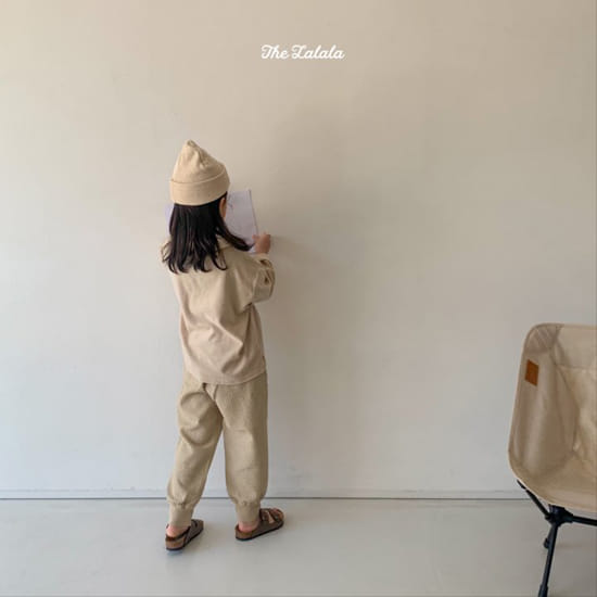 THE LALALA - Korean Children Fashion - #Kfashion4kids - Jacquard Banding Pants - 7