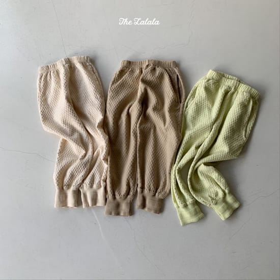 THE LALALA - Korean Children Fashion - #Kfashion4kids - Jacquard Banding Pants - 9