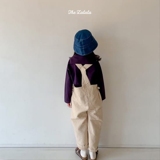 THE LALALA - Korean Children Fashion - #Kfashion4kids - Sailor Collar Ribbon Tee - 9