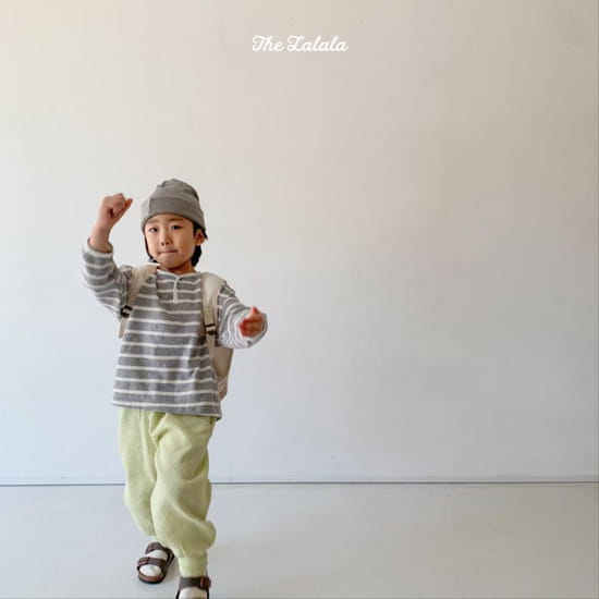 THE LALALA - Korean Children Fashion - #Kfashion4kids - Henry Stripe Tee - 5